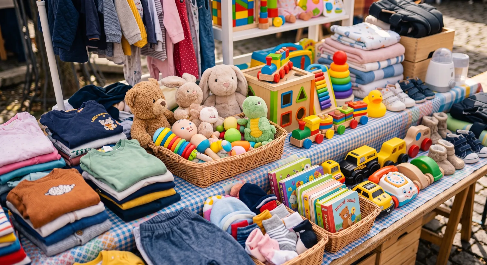 Kinder- und Babyflohmarkt: Gut Gebrauchtes kaufen und verkaufen