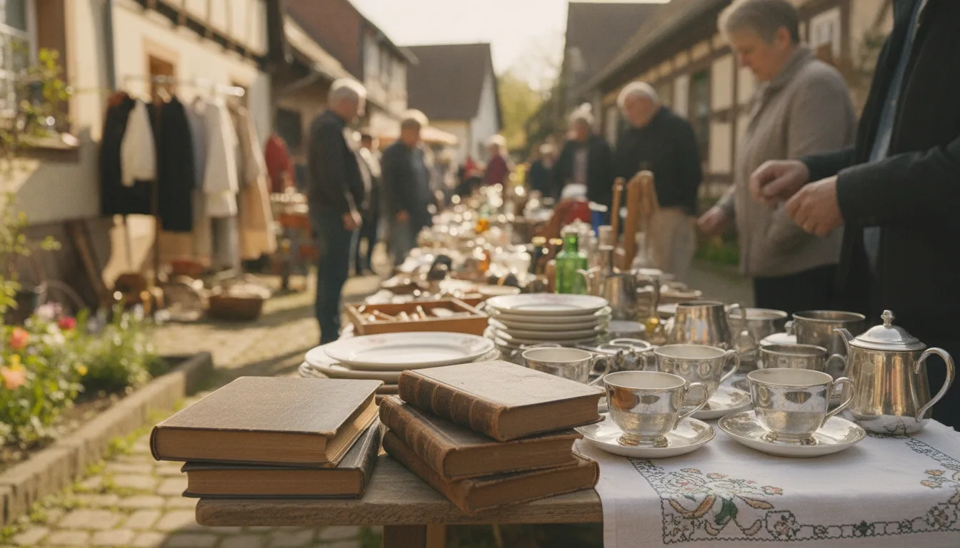 Dorfflohmarkt Wertheim: Stöbern in Höfen und Garagen