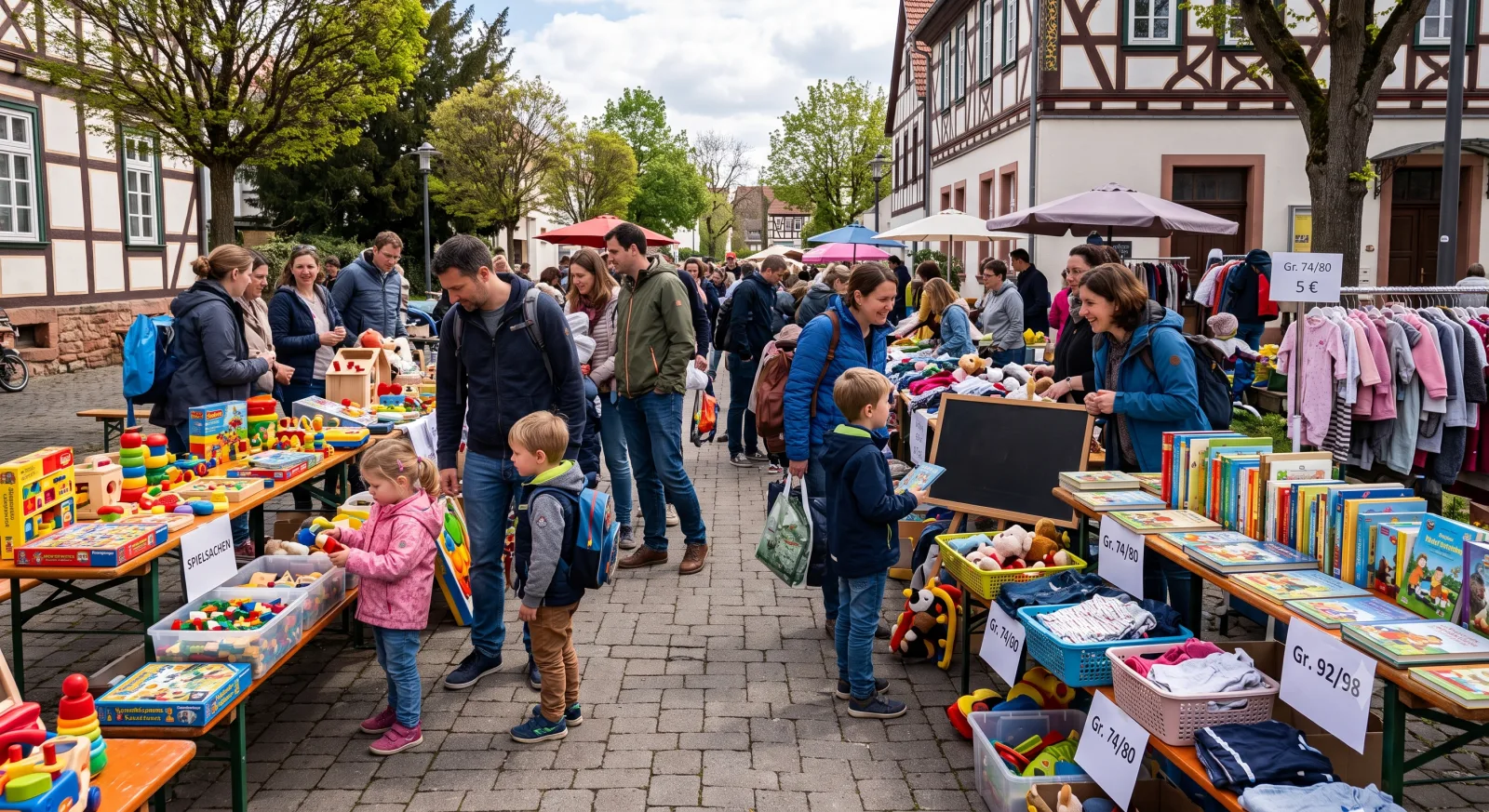 Kinderflohmarkt beim Geisenheimer Lindenfest 2026