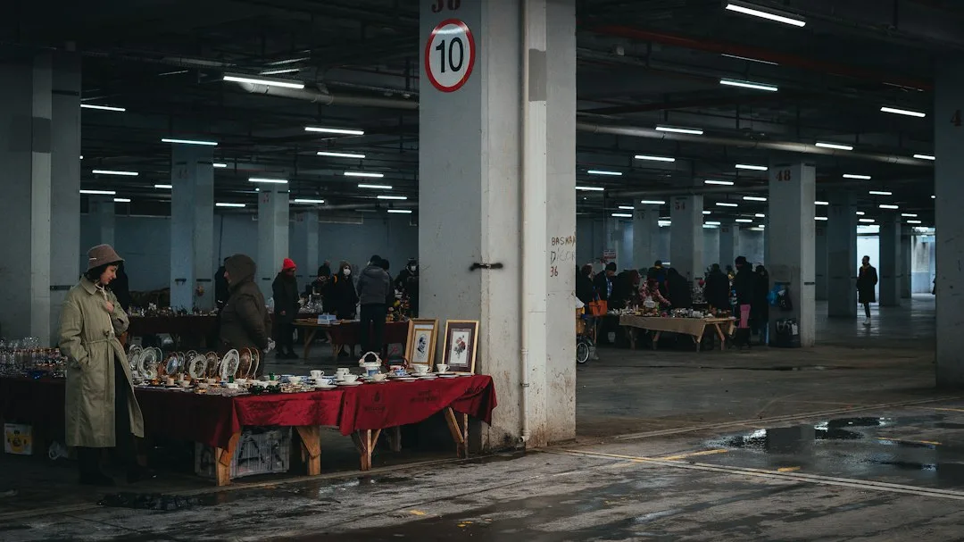 Flohmarkt Zweibrücken auf dem Alexanderplatz