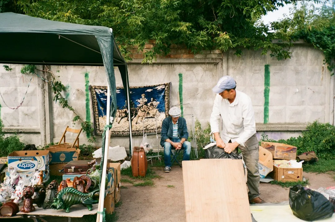 Lunchmarkt Berlin − Pankow auf den Antonplatz.