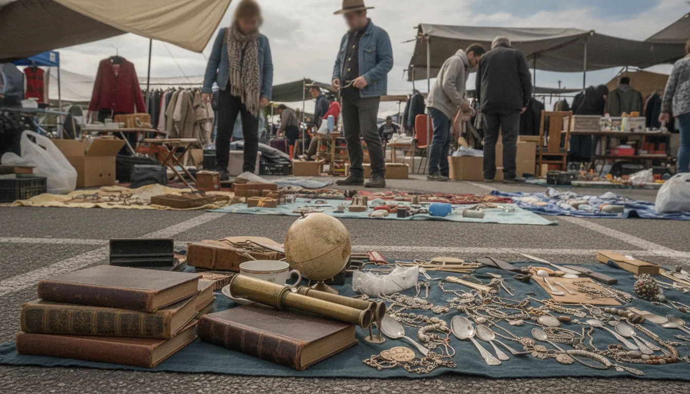 Flohmarkt Elmshorn Parkplatz famila: Trödel-Schätze unter Dach